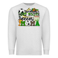 Oatmeal Heather somebody's loud mouth soccer mama Premium Sweatshirt - Zillion Design Studio