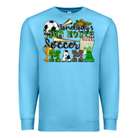 Ocean Blue somebody's loud mouth soccer mama Premium Sweatshirt - Zillion Design Studio
