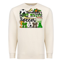 Sandshell somebody's loud mouth soccer mama Premium Sweatshirt - Zillion Design Studio