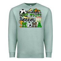 Seafoam somebody's loud mouth soccer mama Premium Sweatshirt - Zillion Design Studio