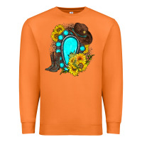 Carrot western turquoise gemstone Premium Sweatshirt - Zillion Design Studio