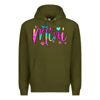 Army Green mini Premium Hoodie - JahusDesignShop