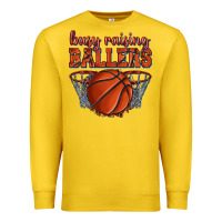 Lemon busy raising ballers basketball Premium Sweatshirt - texasbilliewilder
