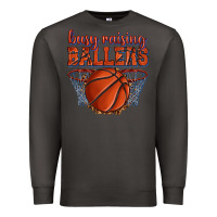 Smoke busy raising ballers basketball Premium Sweatshirt - texasbilliewilder