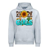 Heather Grey mom of girls Urban Hoodie - AdoDesignShop