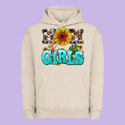 Mom Of Girls Urban Hoodie Designed By Adodesignshop