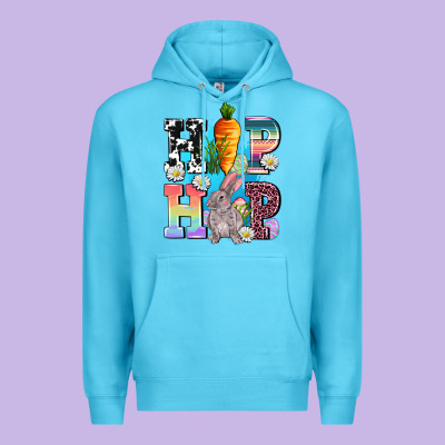 Hip Hop Easter Rabbit Premium Hoodie Designed By Adodesignshop