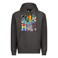 Smoke hip hop easter rabbit Premium Hoodie - AdoDesignShop