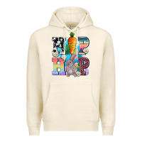 Tofu hip hop easter rabbit Premium Hoodie - AdoDesignShop