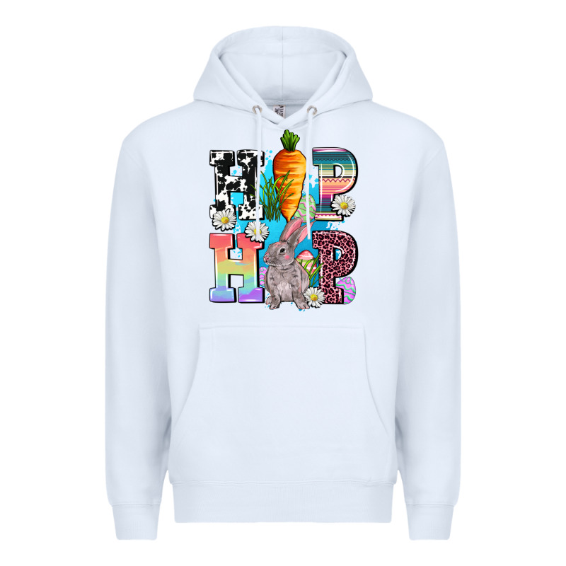 Hip Hop Easter Rabbit Premium Hoodie by AdoDesignShop | Teevron