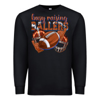 Black busy raising ballers football Premium Sweatshirt - texasbilliewilder