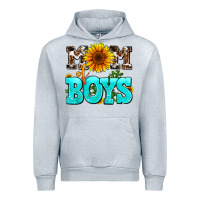 Heather Grey mom of boys Urban Hoodie - AdoDesignShop