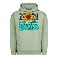 Pigment Oil Green mom of boys Urban Hoodie - AdoDesignShop