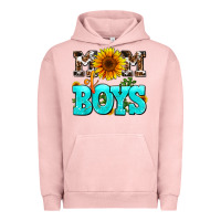 Pigment Salmon mom of boys Urban Hoodie - AdoDesignShop