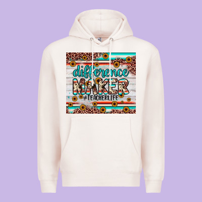 Difference Maker Premium Hoodie Designed By Jahusdesignshop