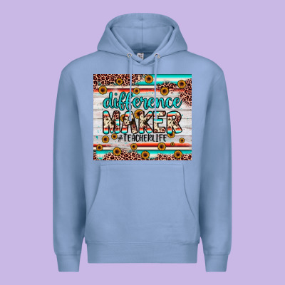 Difference Maker Premium Hoodie Designed By Jahusdesignshop