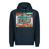 Navy difference maker Premium Hoodie - JahusDesignShop