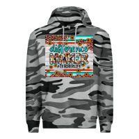 Slate Camo difference maker Premium Hoodie - JahusDesignShop