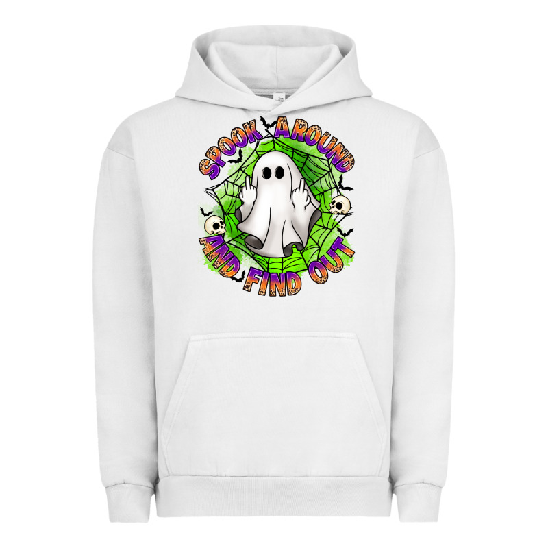 Spook Aound And Find Out Urban Hoodie by Artiststas | Teevron