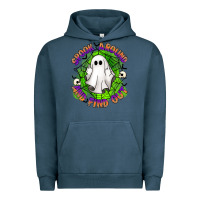 Pigment Midnight Navy spook aound and find out Urban Hoodie - Artiststas