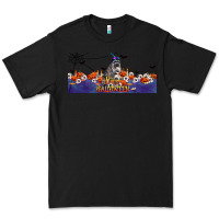 Black Happy Halloween Raccon Premium Tee - LillyAllenDesigns
