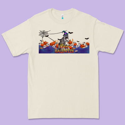 Happy Halloween Raccon Premium Tee Designed By Lillyallendesigns