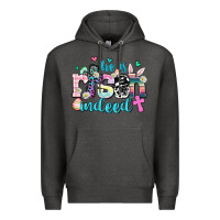 Charcoal Heather he is risen indeed Premium Hoodie - AdoDesignShop