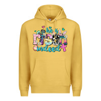 Antique Gold he is risen indeed Premium Hoodie - AdoDesignShop
