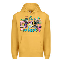 Mustard he is risen indeed Premium Hoodie - AdoDesignShop