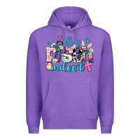 Purple he is risen indeed Premium Hoodie - AdoDesignShop