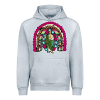 Heather Grey san judas rainbow Urban Hoodie - JahusDesignShop