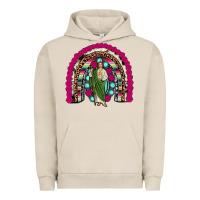 Pigment French Oak san judas rainbow Urban Hoodie - JahusDesignShop