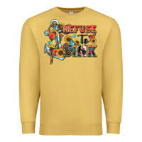 Antique Gold refuse to sink Premium Sweatshirt - Zillion Design Studio