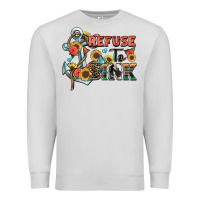 Dove Grey refuse to sink Premium Sweatshirt - Zillion Design Studio