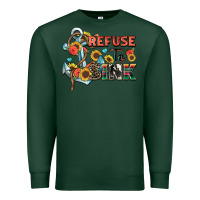 Sports Green refuse to sink Premium Sweatshirt - Zillion Design Studio