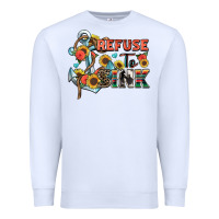 White refuse to sink Premium Sweatshirt - Zillion Design Studio