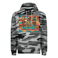 Slate Camo coffee teach repeat Premium Hoodie - JahusDesignShop