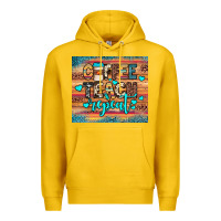 Lemon coffee teach repeat Premium Hoodie - JahusDesignShop