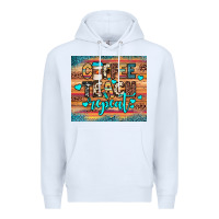 White coffee teach repeat Premium Hoodie - JahusDesignShop
