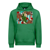 Emerald san judas leopard cowhide background Urban Hoodie - JahusDesignShop
