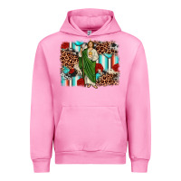 Fuchsia Pink san judas leopard cowhide background Urban Hoodie - JahusDesignShop