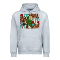 Heather Grey san judas leopard cowhide background Urban Hoodie - JahusDesignShop
