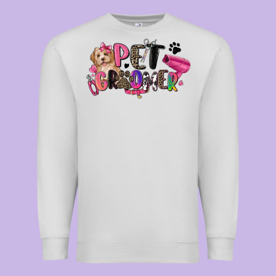 Premium Sweatshirt pet groomer
