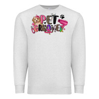 Oatmeal Heather pet groomer Premium Sweatshirt - Zillion Design Studio