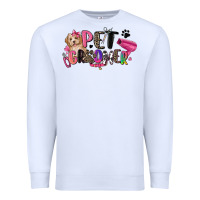 White pet groomer Premium Sweatshirt - Zillion Design Studio
