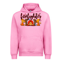 Fuchsia Pink firefighter  mom Urban Hoodie - AdoDesignShop