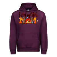 Mauve Wine firefighter  mom Urban Hoodie - AdoDesignShop
