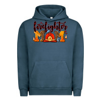 Pigment Midnight Navy firefighter  mom Urban Hoodie - AdoDesignShop
