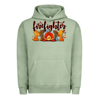 Pigment Oil Green firefighter  mom Urban Hoodie - AdoDesignShop