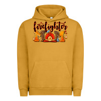 Pigment Peanut Butter firefighter  mom Urban Hoodie - AdoDesignShop